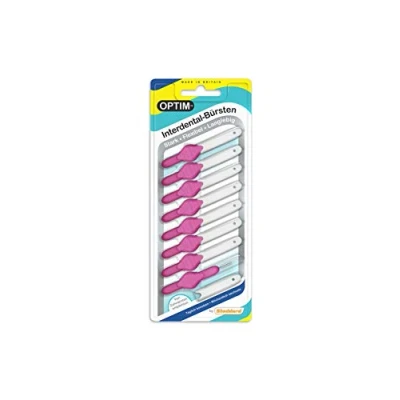 Abbildung von OPTIM Interdentalbürsten 8er Packung, pink 0,4mm Größe 0