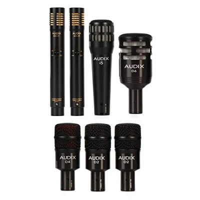 Abbildung von Audix DP 7 Mikrofon Zusammenstellung für Drum Sets mit Mikrofonen und Zubehör