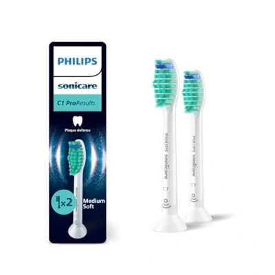 Abbildung von Philips Sonicare HX6012 87 ProResults Zahnbürste, Weiß, 2 Stück