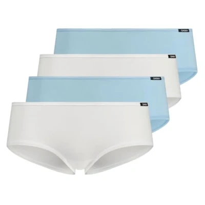 Abbildung von Skiny 4er Pack Damen Panty Panties Every Day In Cotton Advantage, Farbe:Mehrfarbig, Wäschegröße:44, Artikel: S864 Angel Falls Selection