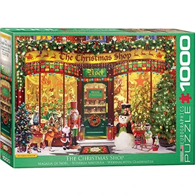 Abbildung von empireposter Der wunderbare Weihnachtsladen 1000 Teile Puzzle im Format 68x48 cm