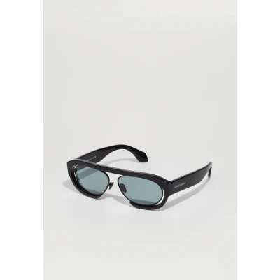 Abbildung von Giorgio Armani Herren AR8239 5001/1 Sonnenbrillen Acetat Schwarz Grau Rund Normal