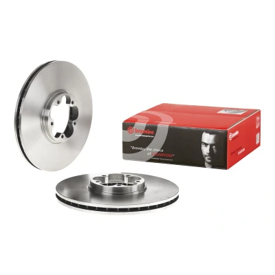 Abbildung von BREMBO 09.8837.14 Bremsscheibe 294 24,3 5 innenbelüftet FORD: Transit Mk5 Pritsche/Fahrgestell, Kastenwagen, Bus