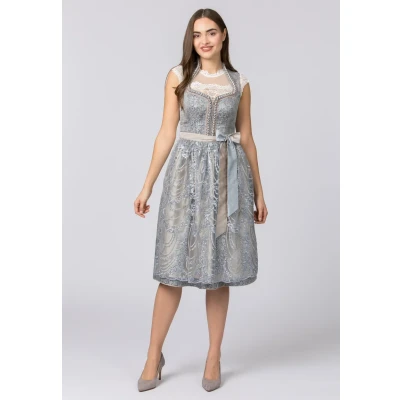 Abbildung von Stockerpoint Damen Dirndlschürze Kristin I Größe 34 56 100% hochwertiges Polyester Traditionelles Design Bequem &amp; Pflegeleicht Perfekt für Trachten Festlichkeiten