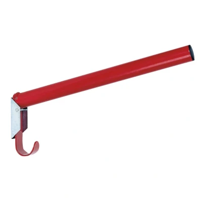 Abbildung von Kerbl Sattelhalter klapp. rund m. integr. Trensenhalter Rot