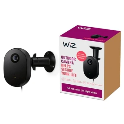 Abbildung von Signify WiZ Outdoor Kamera schwarz Cable