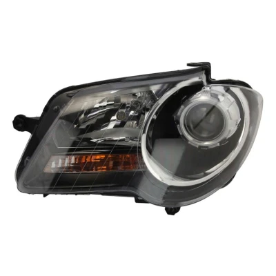Abbildung von MAGNETI MARELLI 711307022704 Scheinwerfer links H7/H7, H21W, W5W Halogen mit Blinklicht für Rechtsverkehr Stellmotor LWR VOLKSWAGEN: Touran I