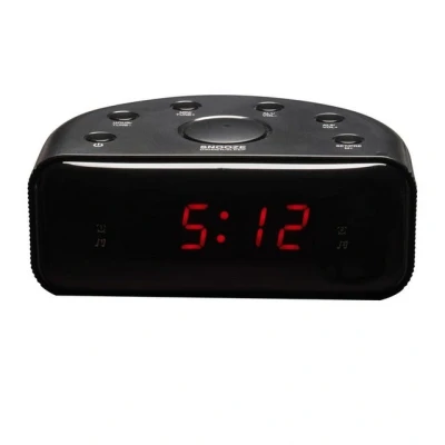 Abbildung von Denver CR 430, Uhr, Analog &amp; Digital, FM, PLL, LED, 1,52 cm (0.6), Schwarz