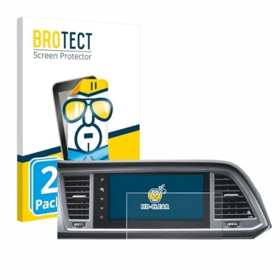 Abbildung von BROTECT (2 Stück Schutzfolie für Seat Cupra Ateca Facelift 2021 MiB 3 Displayschutz Folie Ultra Klar