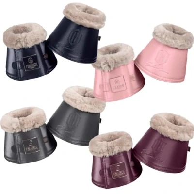 Abbildung von Eskadron Hufglocken Heritage Glamslate FauxFur Cassis L