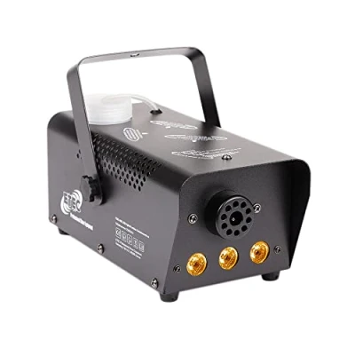 Abbildung von ETEC Professional FOG 400 LED Hybrid amber Nebelmaschine FOGGER Effekt Disco Party DJ Club Watt bernstein Veranstaltung Event Bühne