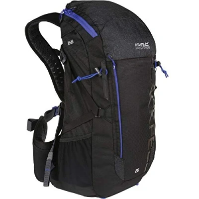 Abbildung von Regatta Blackfell Tages Tagesrucksack, Größe: One Size, Black/surfsp