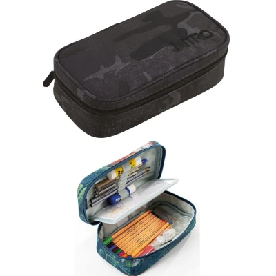 Abbildung von Nitro Schlamperbox XL Federmappe Forged Camo grau Comouflage
