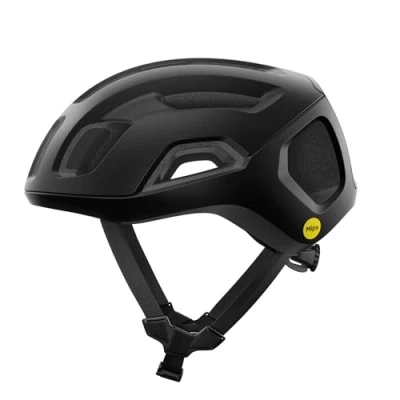 Abbildung von POC Unisex Erwachsene Ventral Air MIPS Fahrradhelm, Uranium Black Matt, M (54 59cm)