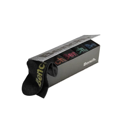 Abbildung von BENCH Bench. Socken (6 Paar) mit verschiedenfarbigen Logos