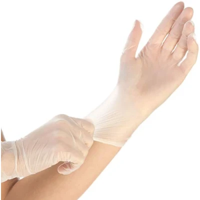 Abbildung von Franz Mensch Einweghandschuhe IDEAL LIGHT 100 Stück/Pack, puder / latextfrei, dehnbar/ reißfest