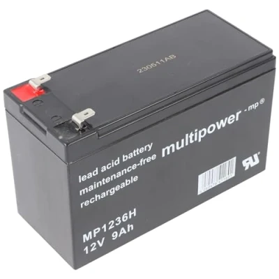 Abbildung von Multipower MP1236H Original Akku 12 Volt 9000mAh