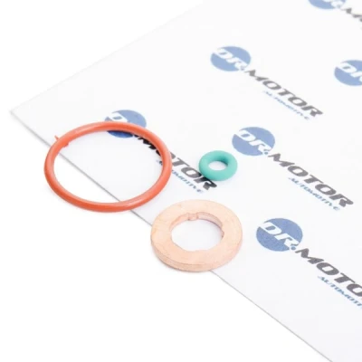 Abbildung von DR.MOTOR AUTOMOTIVE DRM007 Dichtungssatz, Einspritzdüse VOLKSWAGEN: Passat CC, Crafter 30 50 Kastenwagen, Tiguan I, AUDI: A4 B8 Avant, A6 C7 Q5