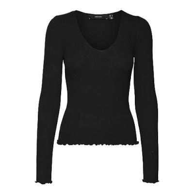 Abbildung von Vero Moda Strickpullover, Damen, Größe: XL, Nero