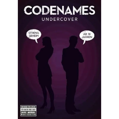Abbildung von CGE Czech Games Edition Codenames Undercover Partyspiel mit neuen Wörtern Spiele Klassiker als Erwachsenen Version Deutsch 2 8 Spieler Ab 16 Jahren
