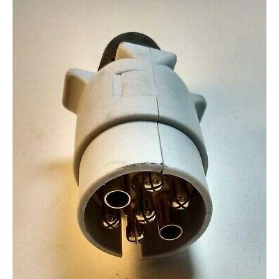 Abbildung von Maypole MP29B 7 poliger 12S Wohnwagen Stecker, Thermo Kunststoff, 12 V, Anhängerleuchten