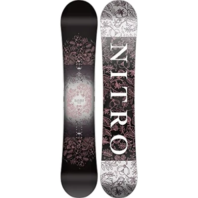 Abbildung von Nitro Snowboards Damen Mystique BRD &#039;23, Allmountainboard, Directional Twin, Gullwing Rocker, All Terrain