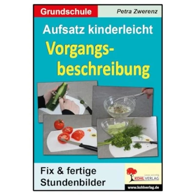 Abbildung von Aufsatz kinderleicht Vorgangsbeschreibung: Stundenbilder für die Grundschule