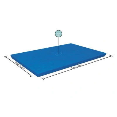 Abbildung von Bestway Pool Abdeckplane 221x150cm für Frame Pools 58103