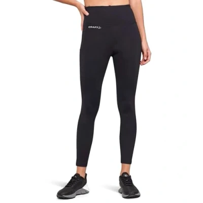 Abbildung von Craft Adv Essence High Waist Warm Tights W Damen (Schwarz L) Lauftights