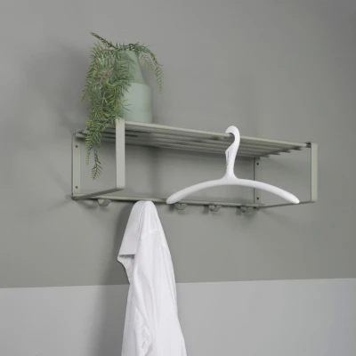 Abbildung von Spinder Design Garderobenhalter &quot;REX&quot;, Metall, Breite 70 cm