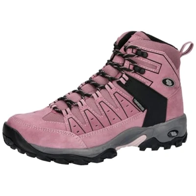Abbildung von Brütting Unisex Mount Pinos High Trekkingsstiefel, rosa/schwarz, 40 EU