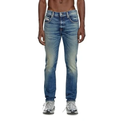 Abbildung von Diesel Jeans Slim Fit, Herren, Größe: 33x34, Blue denim