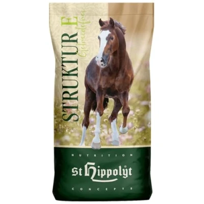 Abbildung von Neu im Sortiment * St. Hippolyt Struktur E Getreidefrei 15 kg Die Krone der getreidefreien Fütterung