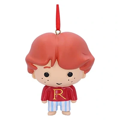 Abbildung von Nemesis Now Harry Potter Chibi Ron Dekofigur zum Aufhängen, Rot, 7,5 cm