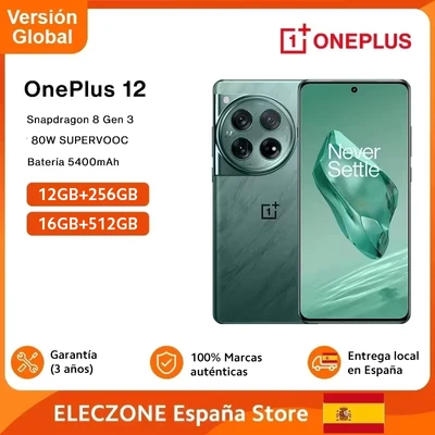 Abbildung von OnePlus 12 256GB Schwarz 5G
