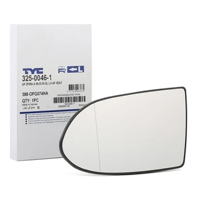 Abbildung von Spiegelglas, Außenspiegel TYC 325 0046 1