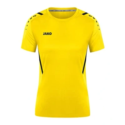 Abbildung von JAKO Damen Trøje udfordring Trikot Challenge, Citro/Schwarz, 36 EU