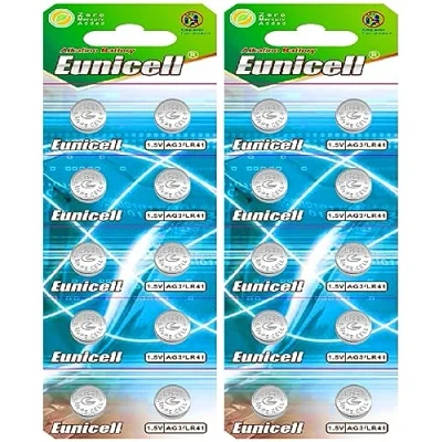 Abbildung von 20 Stück AG3 LR41 Knopfzelle 1,5V Alkaline Knopfzellen LR736 / L736 G3 G3A 3GA 192 GP192 V3GA RW87 Knopfbatterien Batterien Batterie
