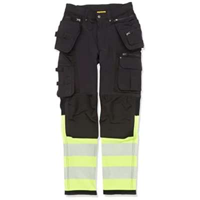 Abbildung von Blaklader 199316429933C144 Hi Vis 4 Wege Stretch Hose, Schwarz/Gelb, Größe C144