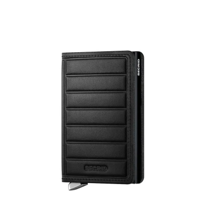 Abbildung von Secrid Slimwallet Portemonnaie Emboss Lines black