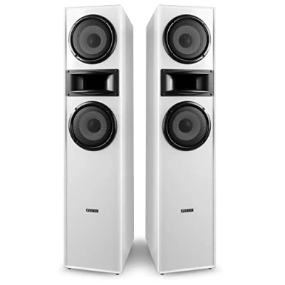 Abbildung von Fenton SHF700W HiFi Lautsprecherset 400 Watt 2x 6,5 Zoll Weiß