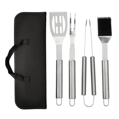 Abbildung von TAINO Grillbesteck Set, (Set, 5 tlg), Grillbesteck, Edelstahl, inkl. Tasche, Grillzubehör