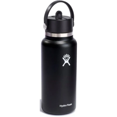 Abbildung von Hydro Flask 32oz / 946ml Wide Mouth + Flex Straw Cap Wasserflasche