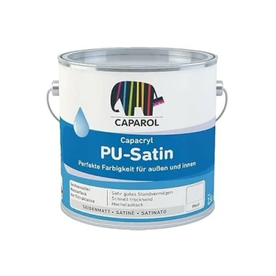 Abbildung von Caparol Capacryl PU Satin hochwertiger, verstärkter Acryllack 2,500 L
