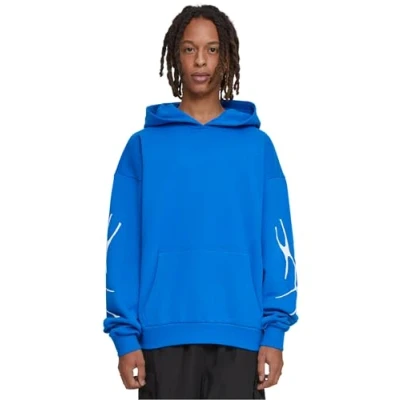 Abbildung von Upscale by Mister Tee Collection Ultra Heavy Oversize HOO Kapuzenpullover, Herren, Größe: Medium, Cobaltblue