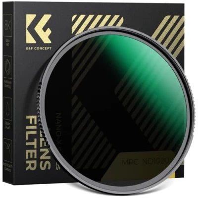 Abbildung von K&amp;F Concept Nano X 62mm Graufilter ND1000 (10 Stop) ND Filter Slim Neutral