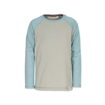 Abbildung von Band of Rascals Longsleeve Raglan Langarmshirt für Kinder, Größe: 110/116, Moos arctic blue