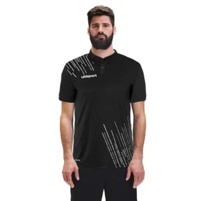 Abbildung von uhlsport Score 26 Poly Poloshirt Herren und Jungs, Polo Shirts Männer, T Shirt, Shirts, Sport Fitness, sportlich, atmungsaktiv mit Kragen