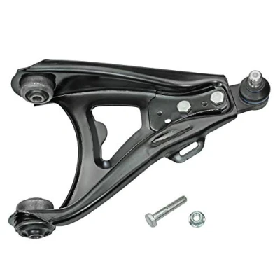Abbildung von MEYLE 16 050 7032/HD Querlenker Quality mit Trag /Führungsgelenk, Gummilager unten, Vorderachse rechts Stahlblech RENAULT: MEGANE 1