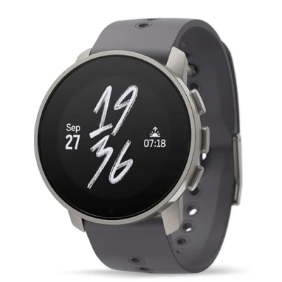 Abbildung von Suunto 9 Peak Pro Titanium Sportuhr (Grau) Pulsmesser